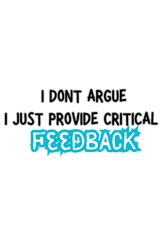 I Don't Argue
