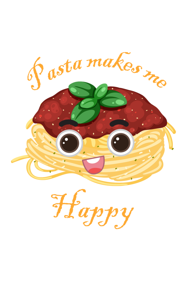 Pasta Makes me happy