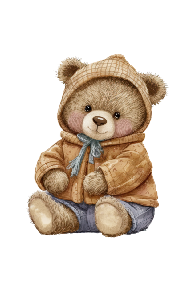 Kids T-Shirt, Cute Teddy