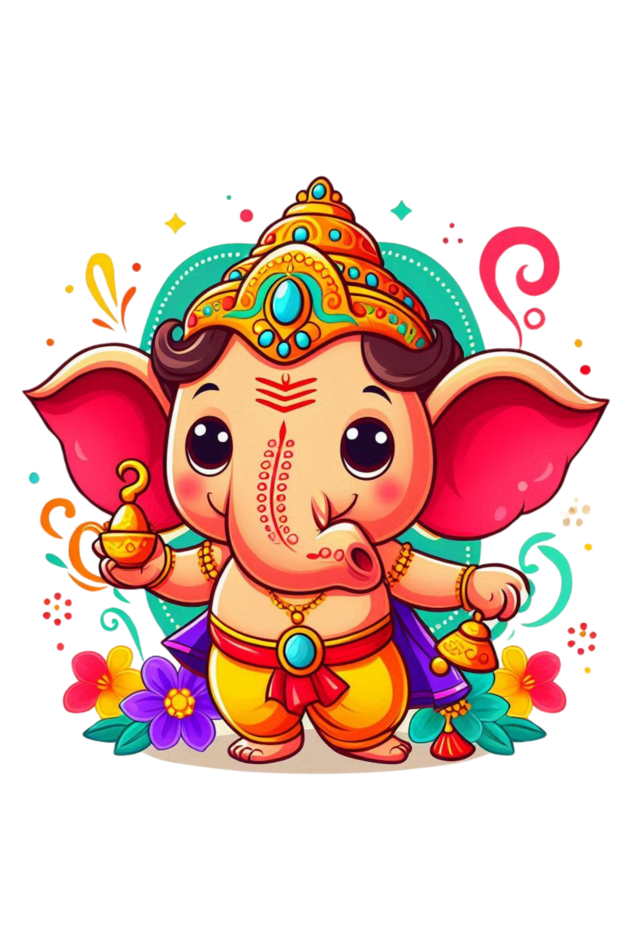 Kids T-Shirt, Cute Bappa