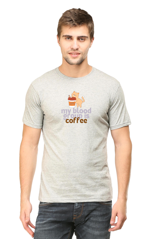 My blood group is Coffee