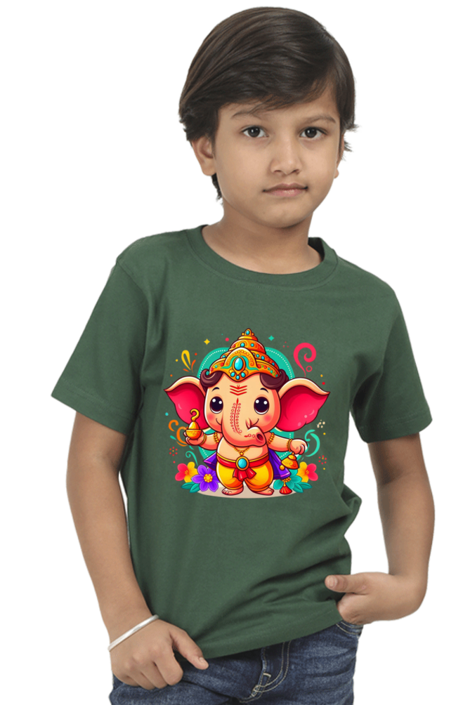 Kids T-Shirt, Cute Bappa
